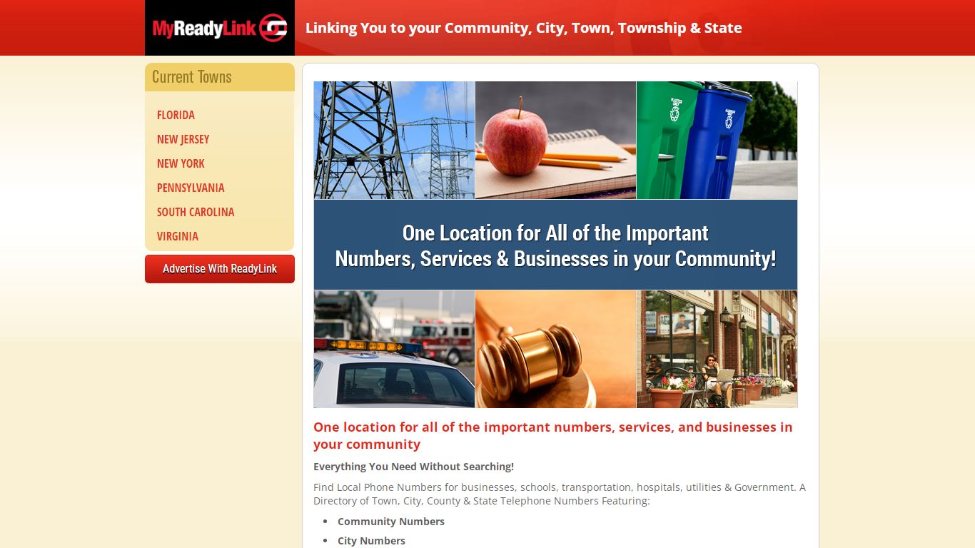 Directory of Local Phone Numbers- Town, City, State & US Government ...